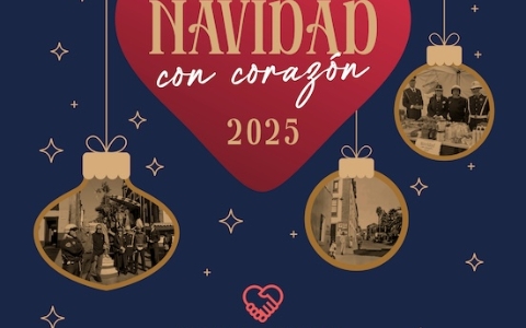 Cartel Navidad con Corazon