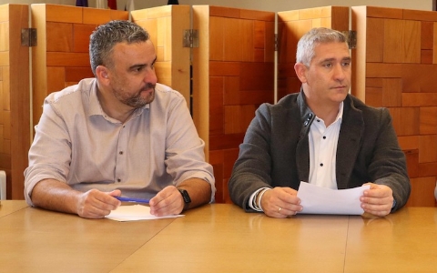 Domingo Galván y Fran Hernández