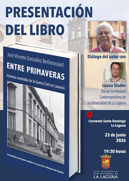 Portada libro entre primaveras