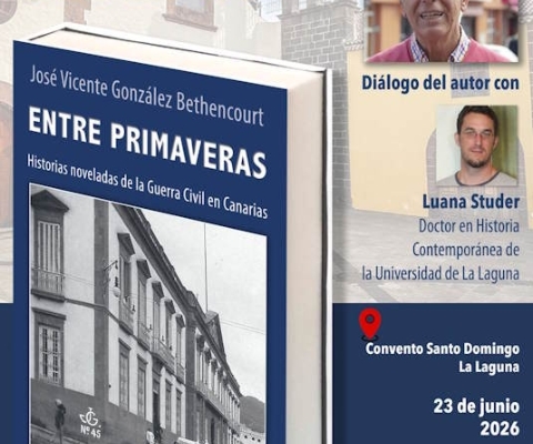 Portada libro entre primaveras