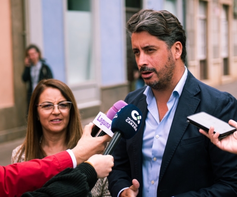 Luis Yeray Gutiérrez y María Cruz