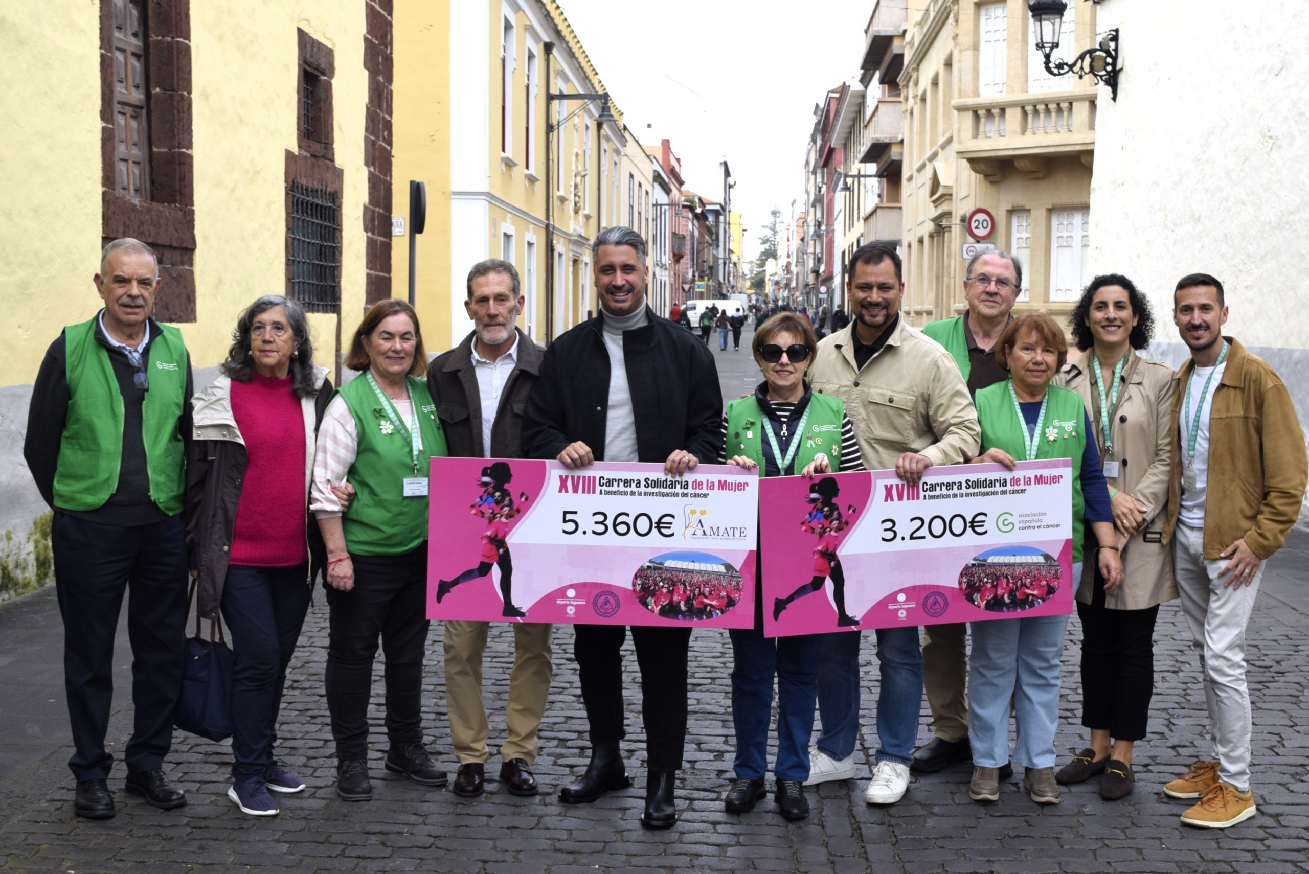 Entrega recaudación Carrera Solidaria